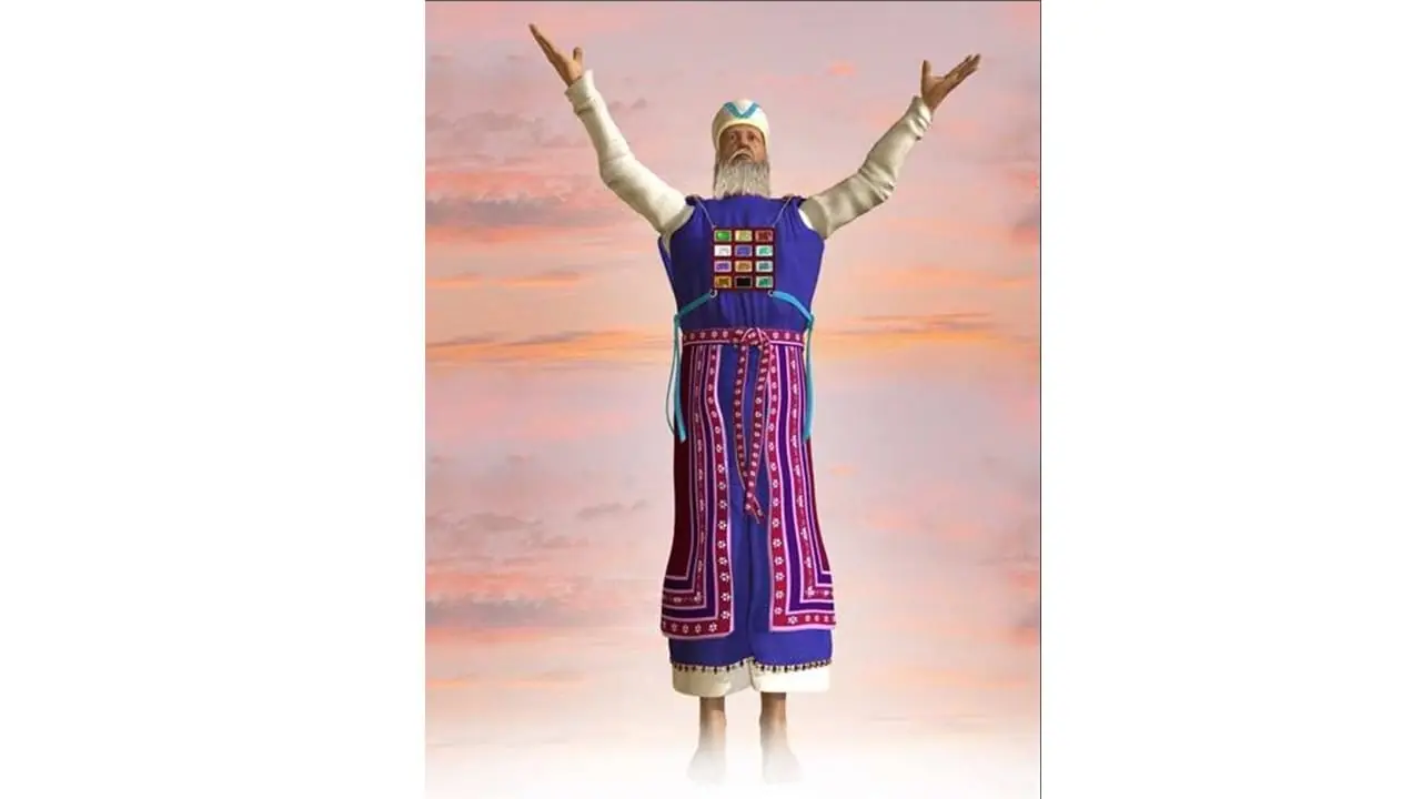 imagem de homem com vestes do sumo sacerdote