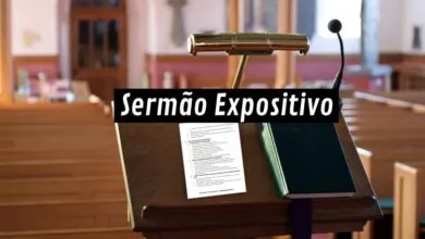 SERMÃO EXPOSITIVO ESBOÇO COMO PREPARAR