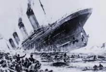 ILUSTRAÇÃO- O AFUNDAMENTO DO TITANIC
