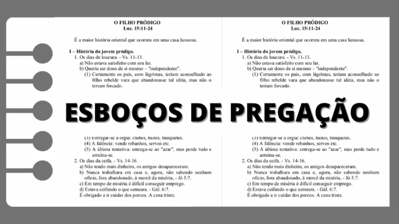 ESBOÇOS DE PREGAÇÕES