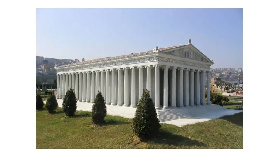 Templo de Artemis e templo de diana- maravilhas do mundo antigo