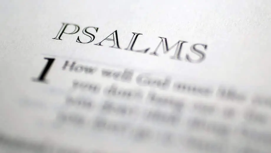 Quais são os 5 tipos diferentes de salmos
