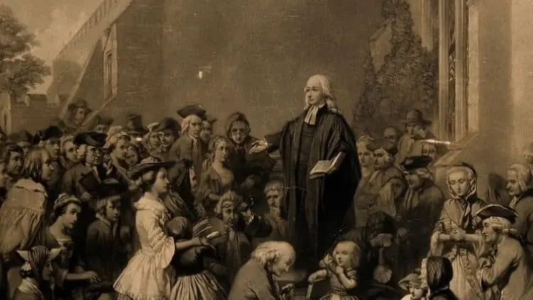 John Wesley pregador da igreja metodista
