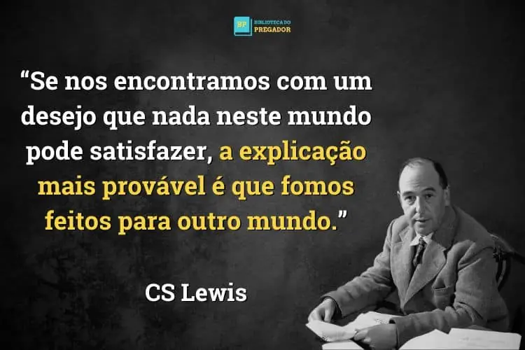 citação de CS Lewis sobre Deus