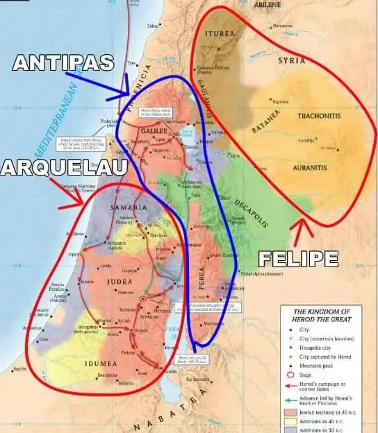 mapa-das-provincias-de-israel-no-imperio-herodes-o-grande