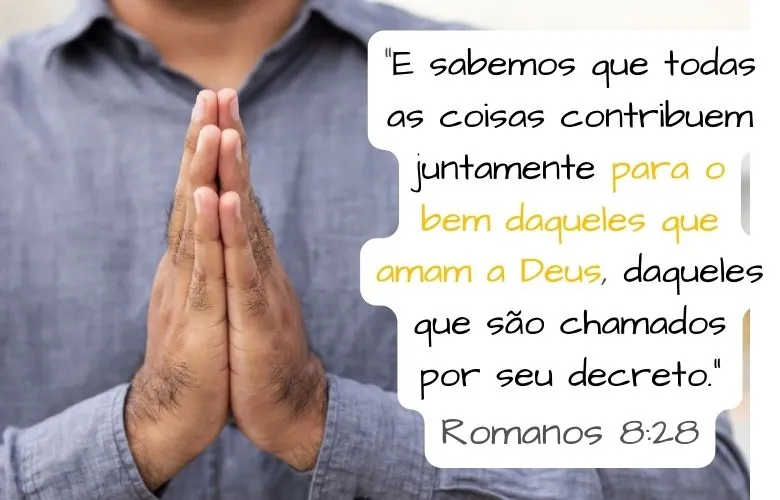 força e coragem para momentos difíceis - versículo Romanos 8-28