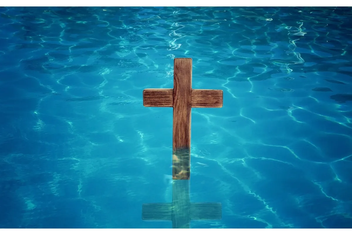Versículos de batismo nas águas nova criatura