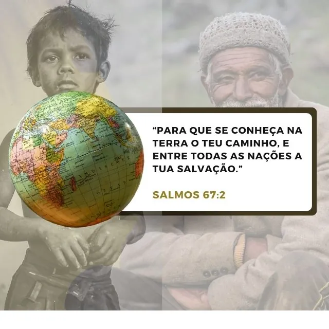 versículo salmo de missões