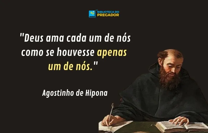 frase de Santo agostinho sobre amor