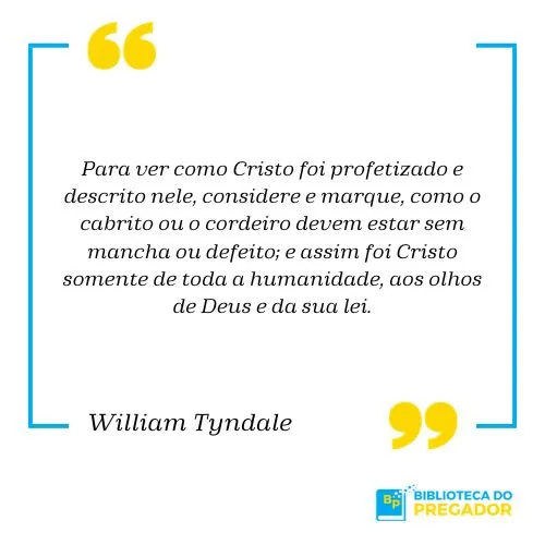 Citação de William Tyndale