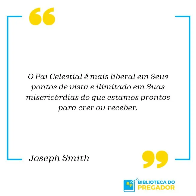 Citação de Joseph Smith
