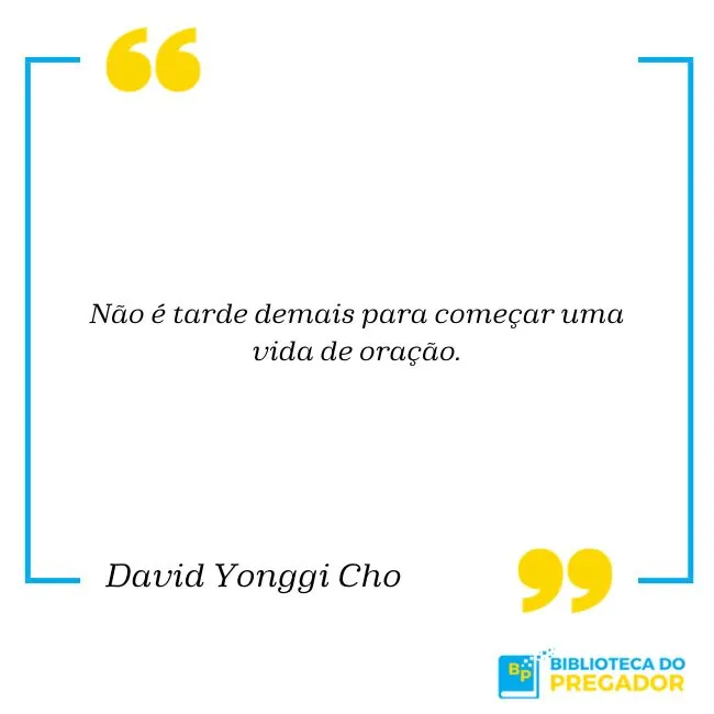Frase de David Yonggi Cho