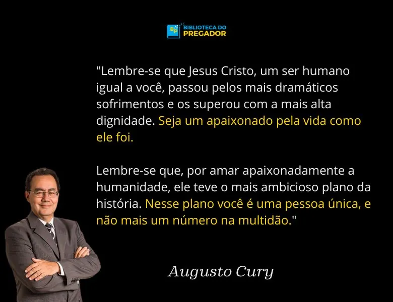 Frase de Augusto Cury