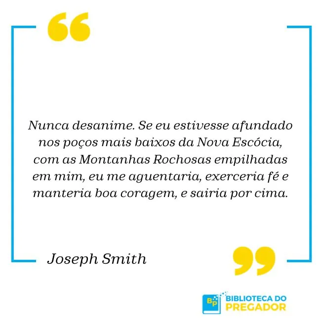 Frase de Joseph Smith