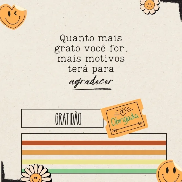 mensagem para agradecimento