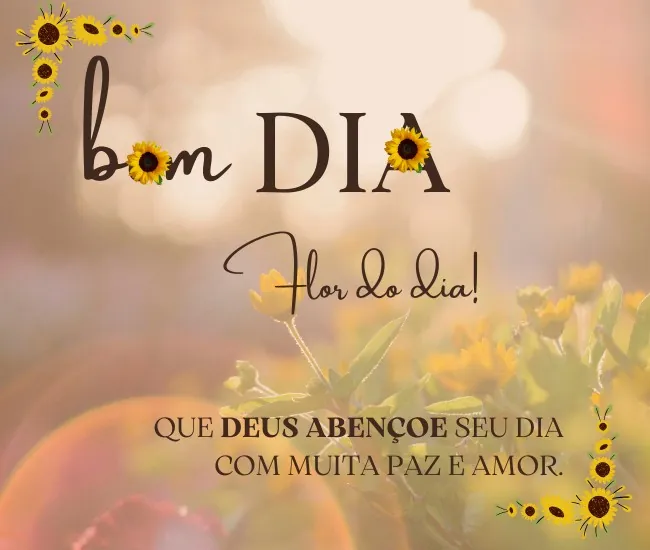 Bom dia abençoado 1