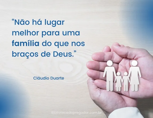 Frases bíblicas Família Presente de Deus