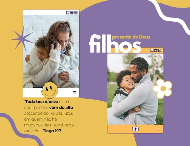 Versículos sobre filhos presente de Deus