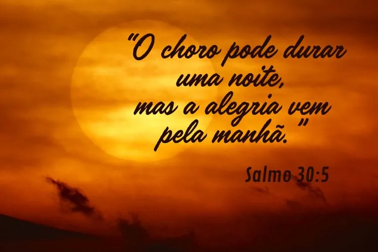 imagem de boa noite com Salmos